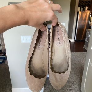 Comfy nude Audrey Brook flats